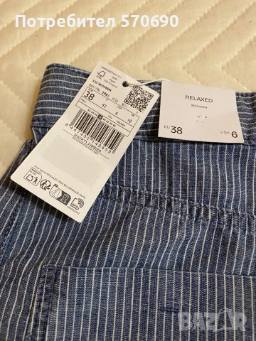 Къси панталонки Mango, снимка 3 - Къси панталони и бермуди - 54915238