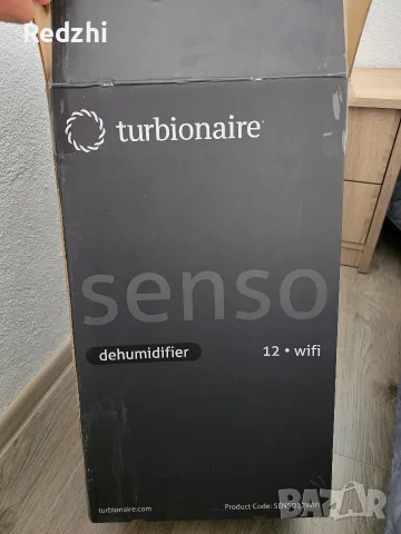 Влагоуловител Turbionaire SENSO 12 WiFi, 12 l/24h, WiFi функция, снимка 5 - Влагоабсорбатори и влагоуловители - 55358405