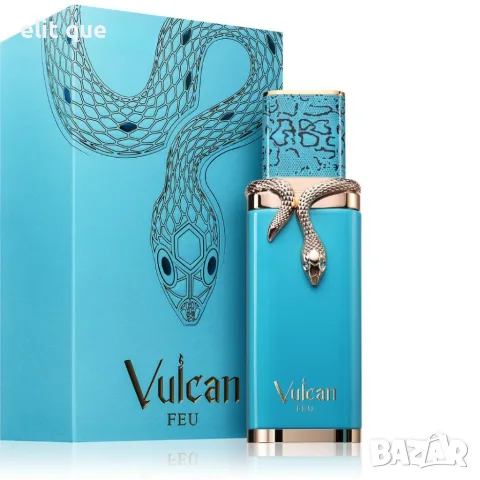 Vulcan Feu Eau de Parfum 100 мл – Дръзки цитрусово-плодов аромат с манго, джинджифил , снимка 2 - Унисекс парфюми - 55339013