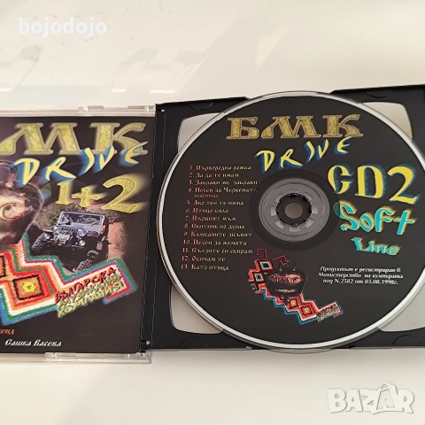 БМК Drive 1+2 /2CD/, снимка 4 - CD дискове - 55252055
