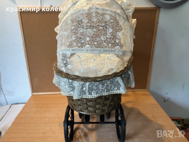 детска количка за декорация, снимка 4 - Антикварни и старинни предмети - 54367499