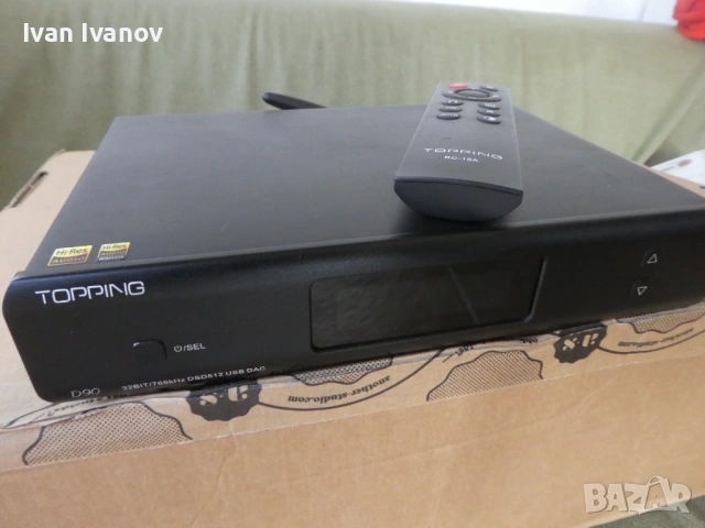 Topping D90 AK4499 DAC, снимка 3 - Ресийвъри, усилватели, смесителни пултове - 54476845