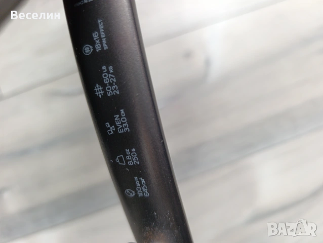 Детска ракета за тенис на корт  Wilson burn 26S, снимка 3 - Тенис - 54396514