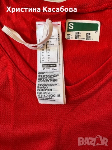 Нова спортна тениска S, снимка 3 - Тениски - 54689604
