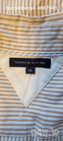 Класическа риза TOMMY HILFIGER, снимка 5 - Ризи - 55061569