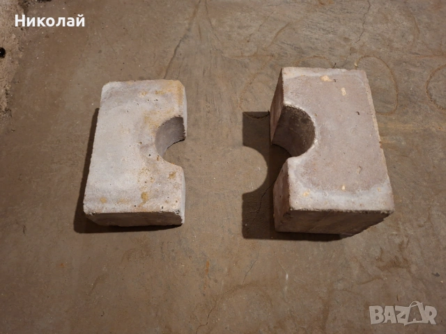 Огнеупорни тухли от акумулираща печка.