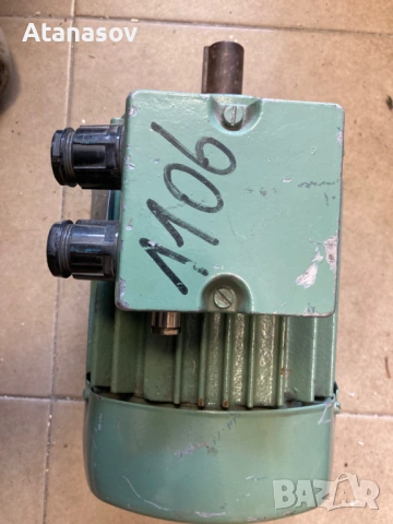 Триф. ел.двигател 0,25KW 1500/100об/мин, снимка 4 - Електродвигатели - 54664914