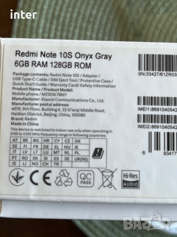 Xiaomi Redmi Note 10s, снимка 3 - Xiaomi - 43492680