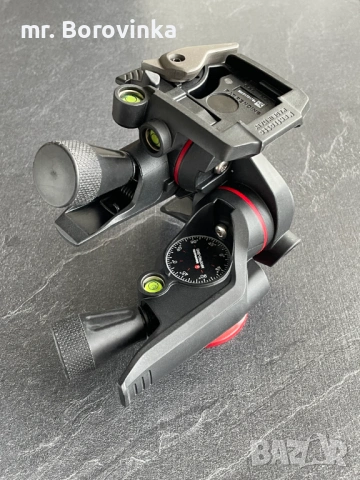 Manfrotto XPRO Geared Head - глава за статив, снимка 3 - Чанти, стативи, аксесоари - 54581919