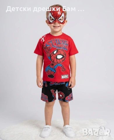 Детски летен комплект Spider-Man