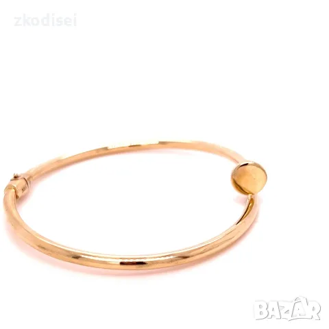 Златна дамска гривна Cartier 6,84гр. 14кр. проба:585 модел:3200-2, снимка 3 - Гривни - 55406754