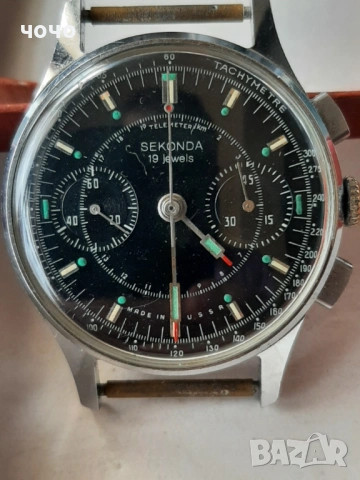 SEKONDA CHRONOGRAPH 3017-19 к перфектен