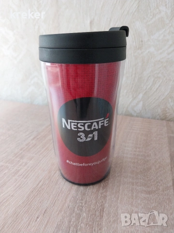 термо чаша на nescafe