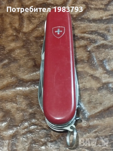 Стар модел Victorinox Switzerland с трион., снимка 5 - Ножове - 54700525