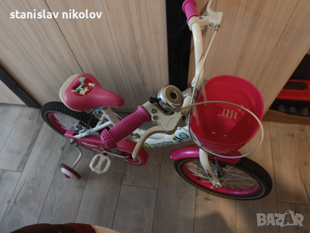 Детски Велосипед MONSTER РОЗОВ 12'' , снимка 3 - Велосипеди - 53959094