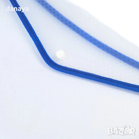 6683 Прозрачна PVC папка с копче за документи, ученически материали, А4, снимка 6 - Ученически пособия, канцеларски материали - 54708215