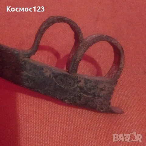 Старо огниво чакмак ковано желязо, снимка 3 - Антикварни и старинни предмети - 55359965