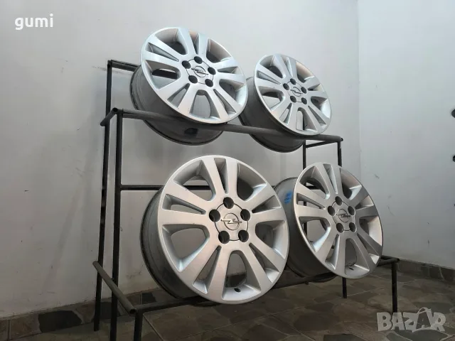 4бр 16ски джанти за OPEL 5х110мм A161540 , снимка 6 - Гуми и джанти - 55585963