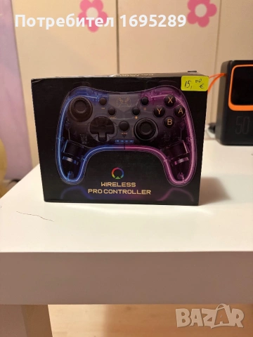 Безжичен геймпад Xtrike Me GP-52 с прозрачен корпус и RGB осветление, снимка 9 - Аксесоари - 54728842