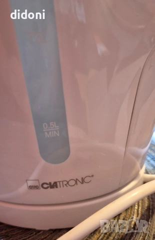 Ел.кана CLATRONIK 1,7L, 2200 вата, нова, снимка 3 - Кани - 54931233