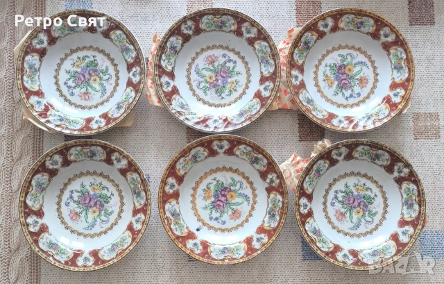 Порцеланови чинии "барок" 
