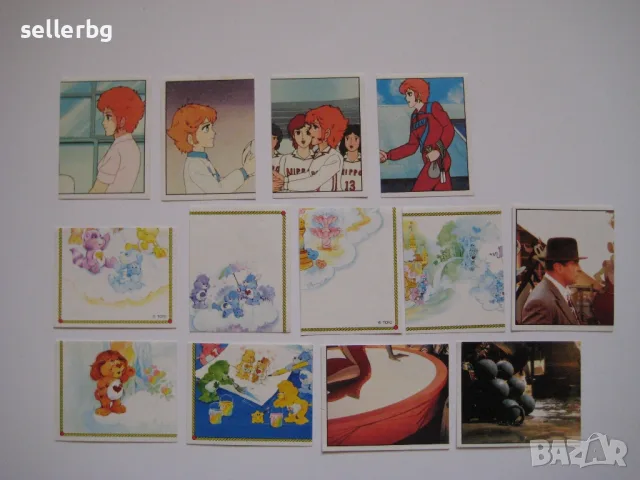 Картинки стикери Панини Panini от 80-те години