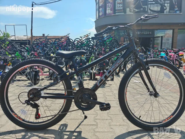 CROSS Велосипед 24" SPEEDSTER черен