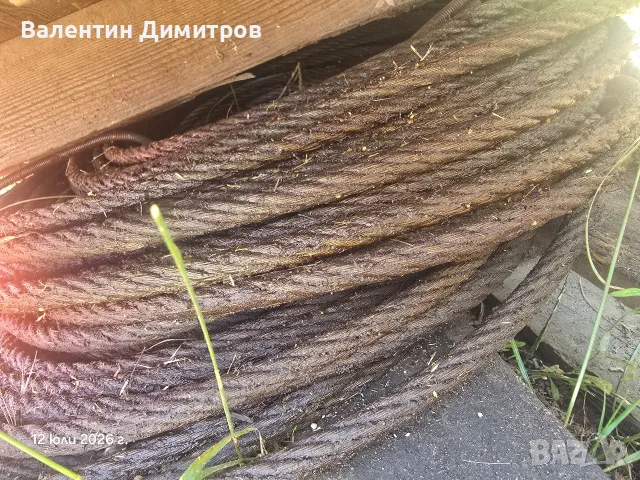 Стоманено въже ф 11мм 