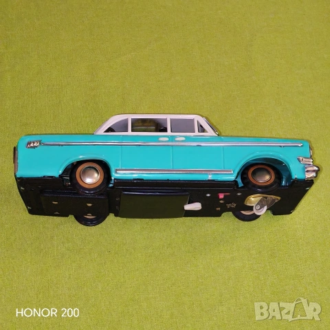Стара ламаринена играчка,автомобил МЕ 728, Китай. , снимка 6 - Колекции - 55125246