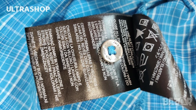 Jack Wolfskin L size UV shield мъжка лятна риза, снимка 9 - Ризи - 54508579