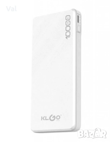 Преносима батерия KLGO KP-65, 10000mAh, снимка 3 - Външни батерии - 54785741