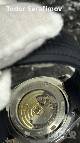 Мъжки часовник Patek Philippe Aquanaut Black Dial Rubber, снимка 5 - Луксозни - 55266670
