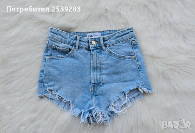 Къси дънкови панталони ZARA - размер XXS 