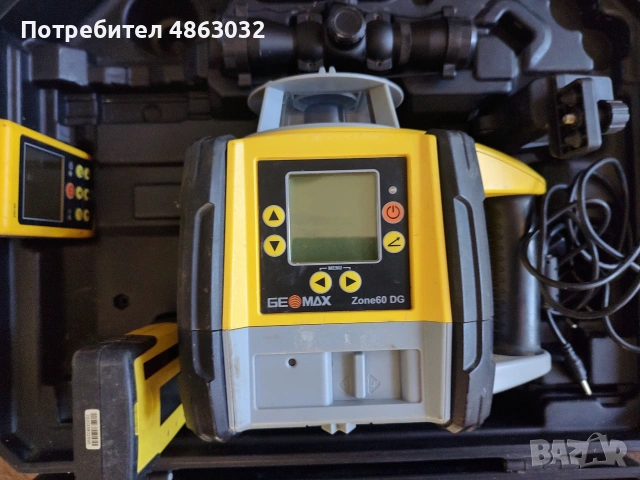 Ротационен лазерен нивелир GEOMAX ZONE 60 DG