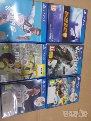 PS4 игри дискове обща цена