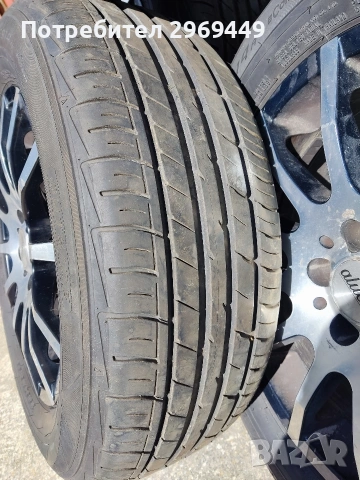 Летни гуми с джанти 215/60/16 Continental, снимка 2 - Гуми и джанти - 54657726
