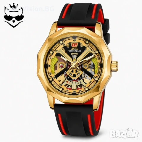 FORSINING Luxury Skeleton Automatic – луксозен мъжки механичен часовник