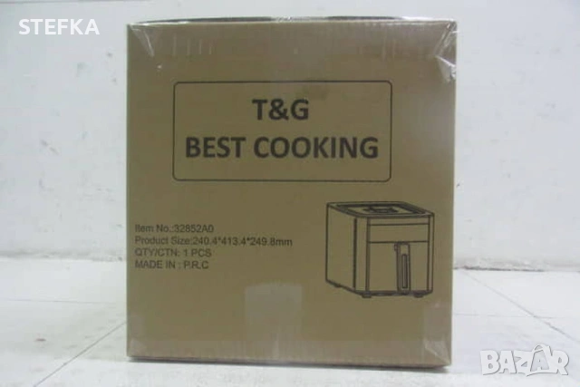 Air fryer 6 литра T&G Best Cooking, снимка 4 - Уреди за готвене на пара - 53999678