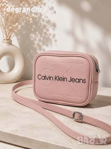Дамска Чанта 💫Calvin Klein 💫 ЧЕРНА 💫БЯЛА 💫РОЗОВА💫
