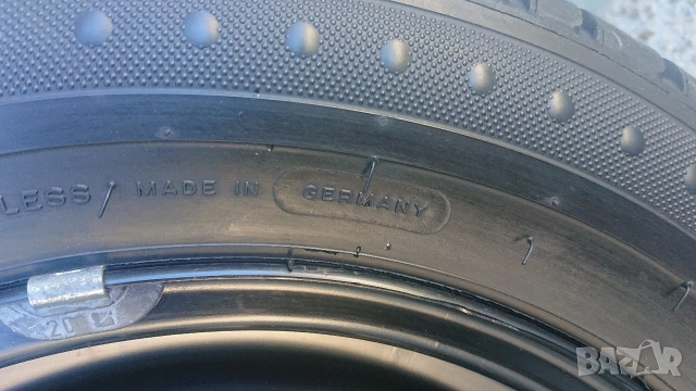 Оригинална резервна джанта 15"с гума 195/60 /15 за Opel Astra G. 6JX15H2, 4x100,ET49, Ц. О. 56,6мм., снимка 6 - Гуми и джанти - 54313896