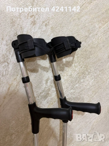 Патерици регулируеми 2бр. / макс 100кг, снимка 2 - Патерици - 54320363