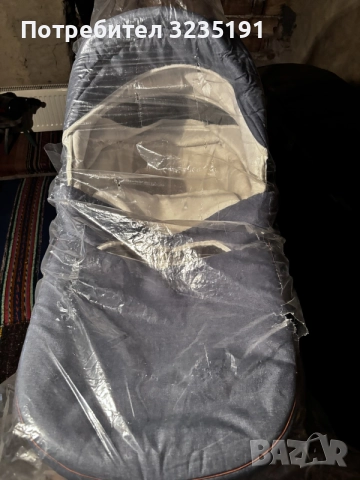 бебешка количка Bexa ultra 3в1 цвят denim, снимка 5 - Детски колички - 55539077