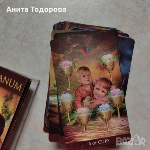 Карти Таро Arcanum - луксозно издание на ТОП цена, снимка 2 - Карти за игра - 54482307