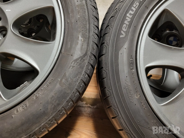джанти 16" 5х120 BMW летни гуми 205/55/16, снимка 13 - Гуми и джанти - 55085532