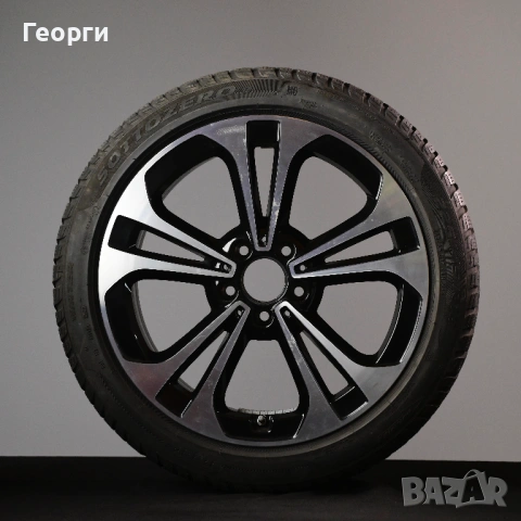 Комплект 4броя Pirelli Sottozero 3 225/45R18 95H DOT2820| Джанти 7,5Jx18H2-N ET40 A2064016200| Гуми , снимка 4 - Гуми и джанти - 54862504