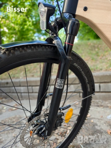 Велосипед Електрически My Esel E-Tour Plus Wood, снимка 10 - Велосипеди - 54483391
