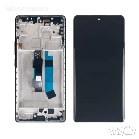 Дисплей за XIAOMI Redmi Note 14 Pro (4G) с черна корпусна рамка Original GXQC - Service Pack