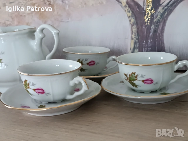 Сервиз Барок -13 части, снимка 4 - Сервизи - 54582988