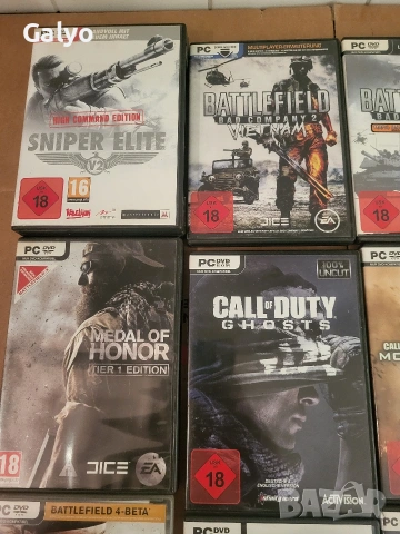 Call of Duty, Battlefield, Sniper Elite, Medal of Honor PC игри, снимка 2 - PlayStation конзоли - 54581805