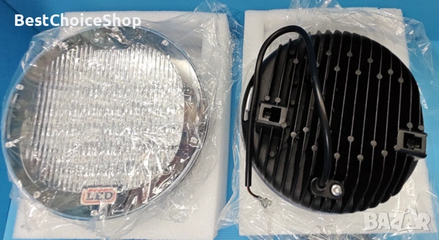 2бр. RIGIDON Кръгли LED прожектори 225W, 23 см, 6000K, LED за SUV ATV, трактор, камион, 4 x 4, снимка 3 - Аксесоари и консумативи - 54389665
